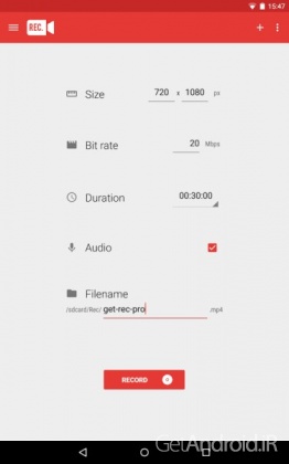 دانلود Rec. (Screen Recorder) Pro 1.8.3 – فیلمبرداری از صفحه نمایش اندروید