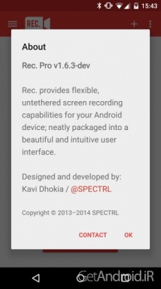 دانلود Rec. (Screen Recorder) Pro 1.8.3 – فیلمبرداری از صفحه نمایش اندروید
