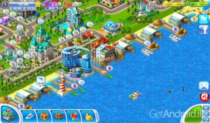 دانلود Sunshine Bay 1.40 بازی شبیه سازی جزیره اندروید + مود