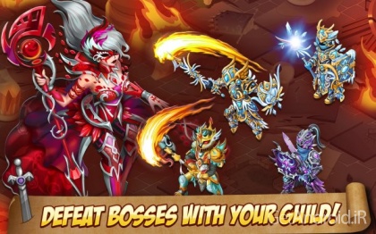 دانلود بازی Knights and Dragons اندروید