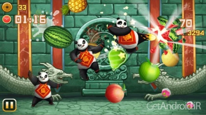 دانلود Kung Fu Fruit 1.3 بازی کونگ فوی میوه اندروید