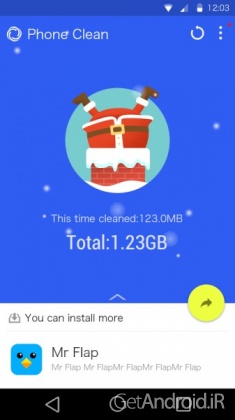 دانلود Phone Clean & Booster v1.6.5.064 برنامه افزایش سرعت گوشی و تبلت اندروید