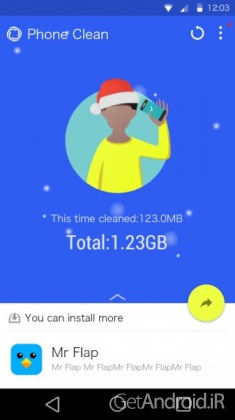 دانلود Phone Clean & Booster v1.6.5.064 برنامه افزایش سرعت گوشی و تبلت اندروید