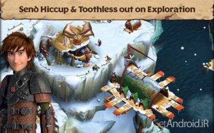 دانلود بازی Dragons Rise of Berk اندروید