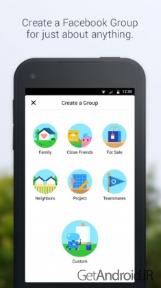 دانلود Facebook Groups 82.0.0.16.70  برنامه گروه های فیس بوک اندروید