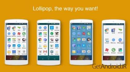 دانلود Blinq Lollipop Launcher Prime 2.0.2 لانچر جدید اندروید