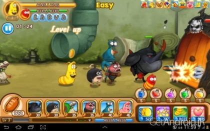 دانلود بازی Larva Heroes Lavengers اندروید