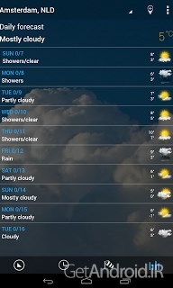 دانلود برنامه Transparent clock weather Pro اندروید