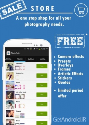 دانلود PhotoSoft Pro 2.0.6 – ویرایشگر تصویر عالی اندروید