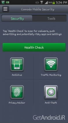 دانلود Comodo Security & Antivirus 2.7.4 - آنتی ویروس کومودو برای اندروید