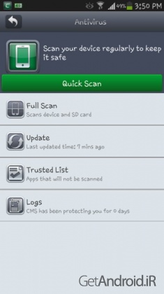دانلود Comodo Security & Antivirus 2.7.4 - آنتی ویروس کومودو برای اندروید