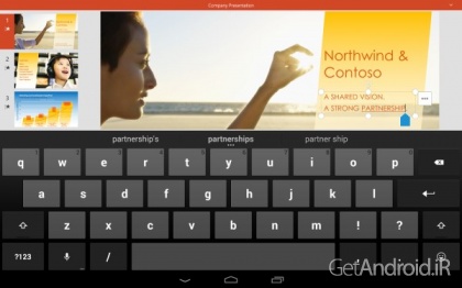 دانلود برنامه Microsoft PowerPoint Preview اندروید