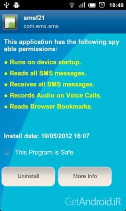 دانلود برنامه Anti Spy Mobile PRO اندروید