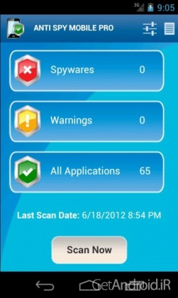 دانلود برنامه Anti Spy Mobile PRO اندروید