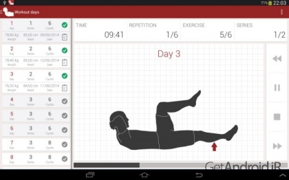 دانلود برنامه Abs workout PRO اندروید