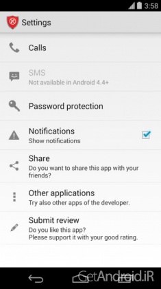 دانلود برنامه Calls Blacklist PRO اندروید