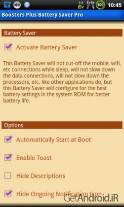 دانلود BOOSTERS PLUS BATTERYSAVER PRO 5.9.4 نرم افزار تقویت موبایل اندروید