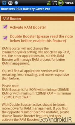 دانلود BOOSTERS PLUS BATTERYSAVER PRO 5.9.4 نرم افزار تقویت موبایل اندروید