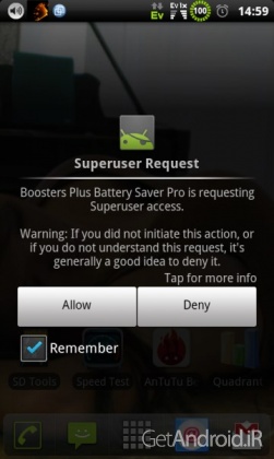 دانلود BOOSTERS PLUS BATTERYSAVER PRO 5.9.4 نرم افزار تقویت موبایل اندروید