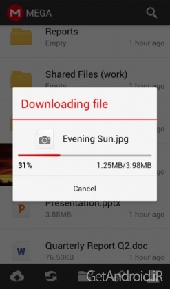 دانلود اپلیکیشن MEGA