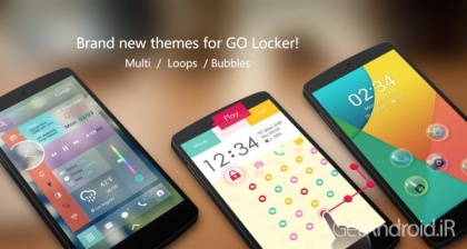 دانلود GO Locker VIP – theme & wallpaper 6.06 بهترین قفل صفحه نمایش اندروید