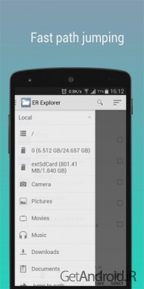 دانلود ER Explorer Full 1.6.5 برنامه فایل منیجر جدید برای اندروید