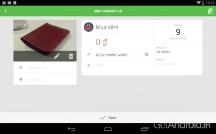 دانلود برنامه Money Lover Money Manager اندروید