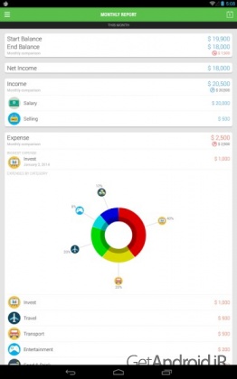 دانلود اپلیکیشن Money Lover Money Manager