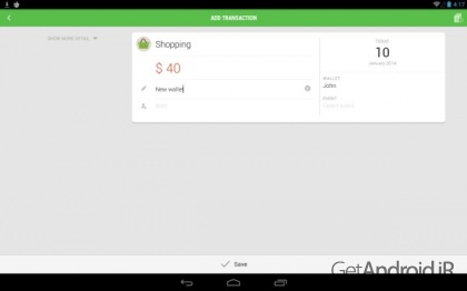 دانلود برنامه Money Lover Money Manager اندروید