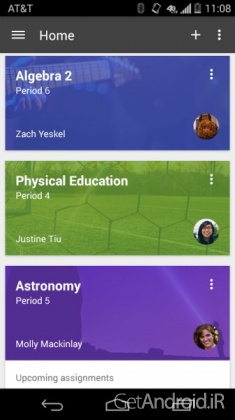 دانلود برنامه Google Classroom اندروید