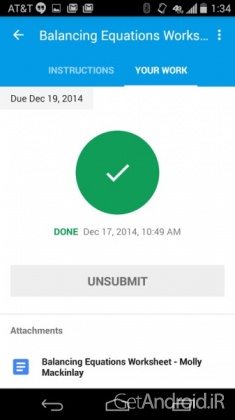 دانلود برنامه Google Classroom اندروید