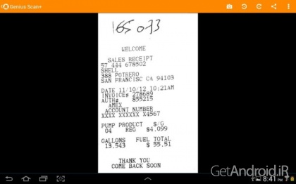 دانلود برنامه Genius Scan اندروید