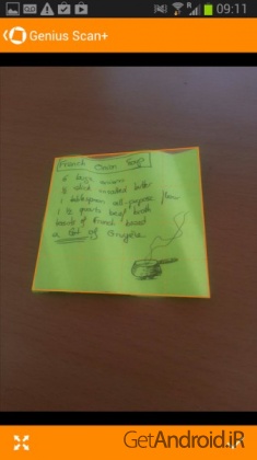 دانلود برنامه Genius Scan اندروید