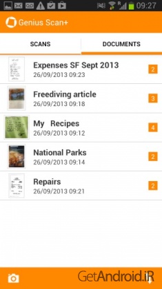دانلود برنامه Genius Scan اندروید
