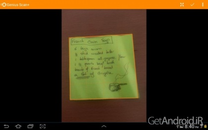 دانلود برنامه Genius Scan اندروید