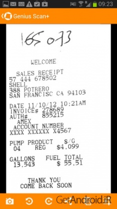 دانلود برنامه Genius Scan اندروید