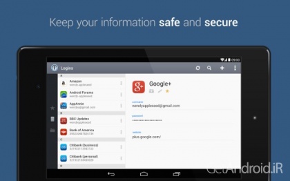 دانلود برنامه 1Password Premium اندروید