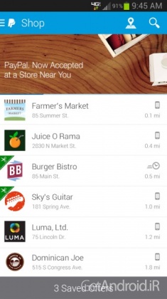 دانلود برنامه PayPal Cash App اندروید