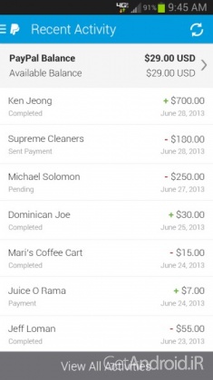 دانلود برنامه PayPal Cash App اندروید