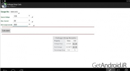 دانلود Engineering Toolbox PLUS 1.1 برنامه جعبه ابزار مهندسی مکانیک و برق اندروید