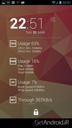 دانلود System Monitor 1.7.5 نرم افزار موبایل نظارت بر سیستم اندروید