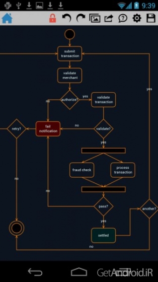 دانلود برنامه DrawExpress Diagram اندروید