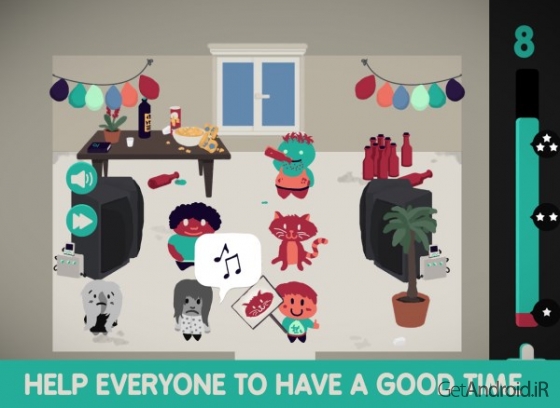 دانلود Partyrs 1.0 – بازی سرگرم کننده پازلی اندروید