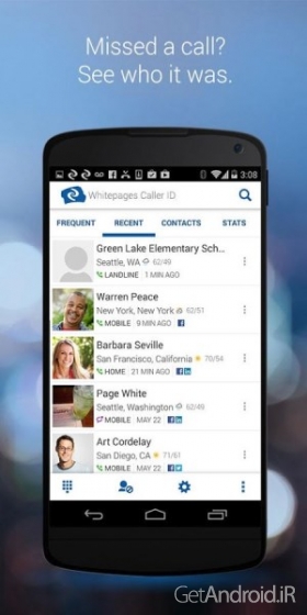 دانلود Whitepages Caller ID & Block 5.7.0 برنامه شناسه تماس گیرنده و مسدود کردن تماس و پیامک اندروید