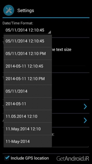 دانلود برنامه Camera Timestamp اندروید
