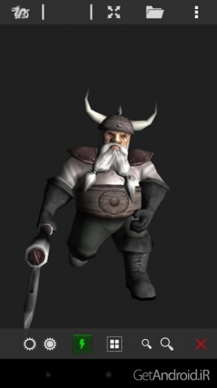 دانلود HD Model Viewer Pro 0.49 نرم افزار نمایش مدل های سه بعدی اندروید