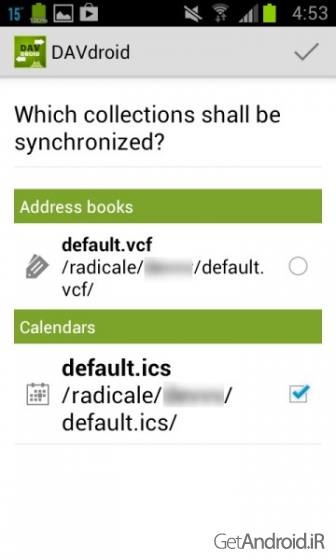 دانلود برنامه DAVdroid اندروید