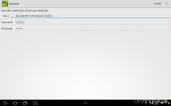 دانلود برنامه DAVdroid اندروید