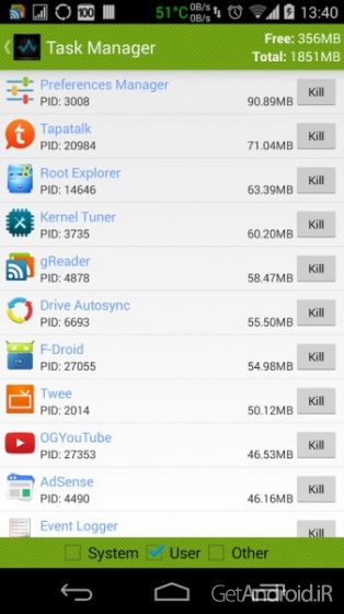 دانلود Kernel Tuner 2014 Pro 1.0.1.8 نرم افزار تیونر هسته اندروید