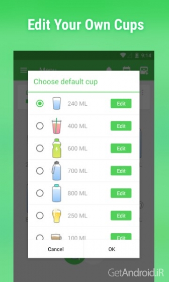 دانلود Water Your Body 3.233.119 – برنامه تنظیم آب بدن اندروید